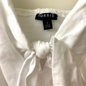 White sundress torrid size 2